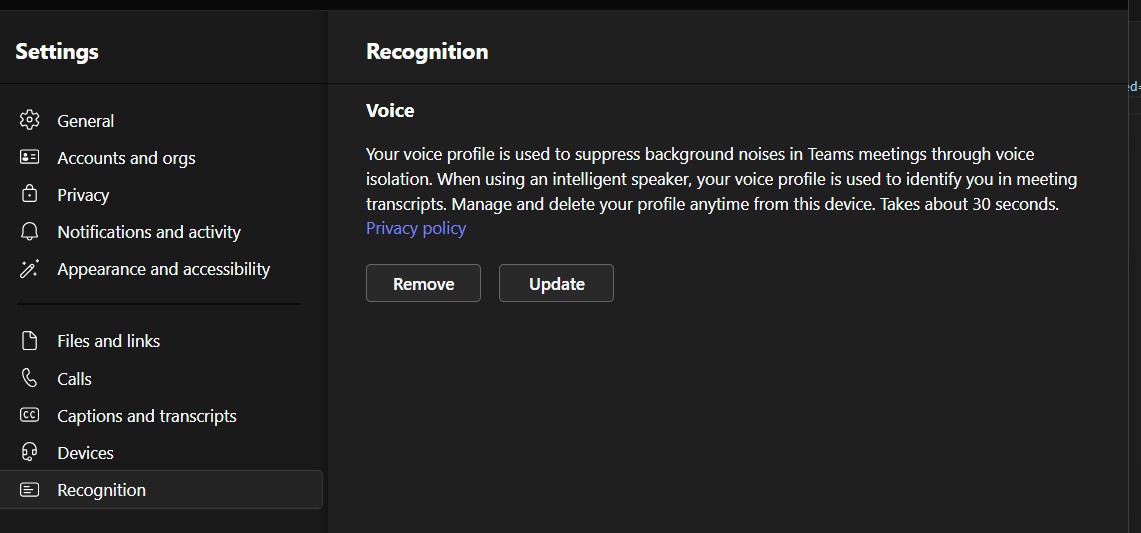 Video recognition missing